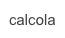 calcola
